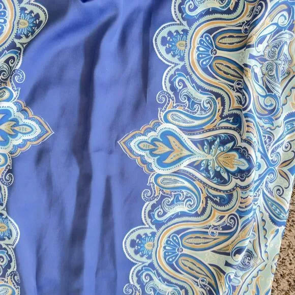 Lane Bryant Women's Sleek Satin Halter-Neck Maxi Dress Boho 18W NWT - Picture 6 of 6